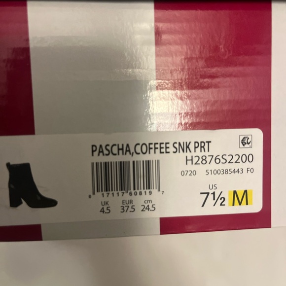 Sam Edelman Brown Snakeskin heeled boots - Picture 4 of 5